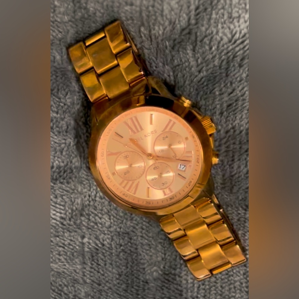 Authentic MK Rose Gold Watch